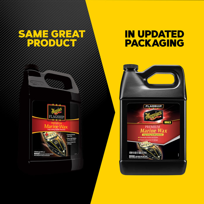 Meguiar's Flagship Premium Marine Wax, M6301 - 1 gal.