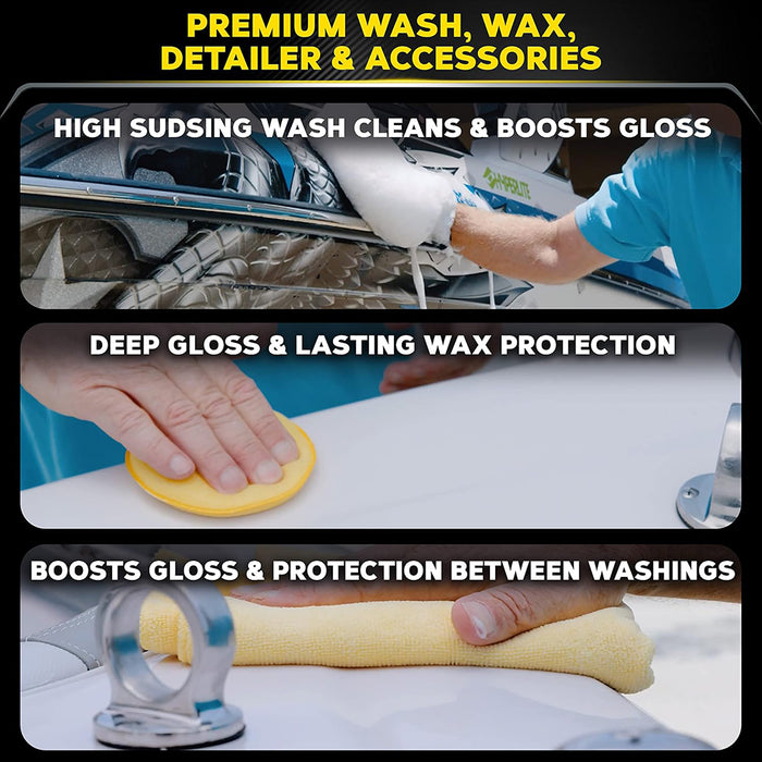 Meguiar's Marine/RV New Boat Owner's Essentials Box, M6385