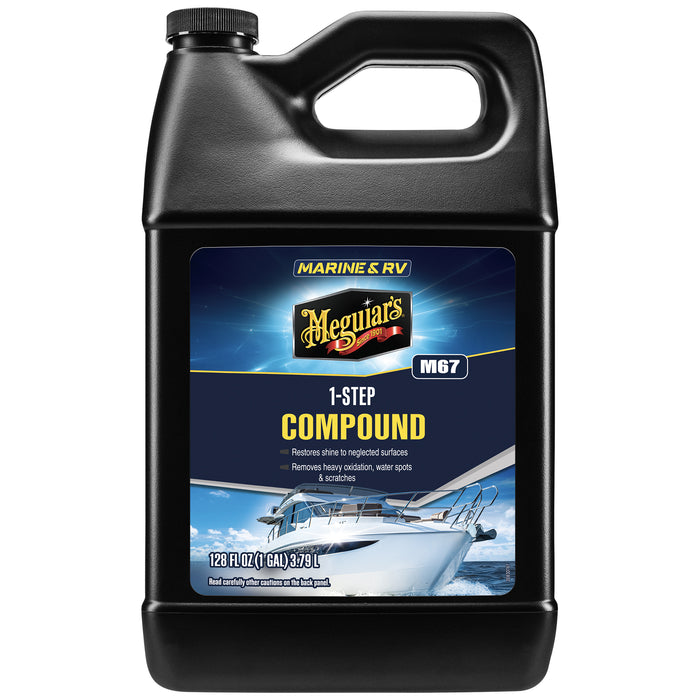 Meguiar's Marine/RV One Step Compound #67, M6701 - 1 gal.
