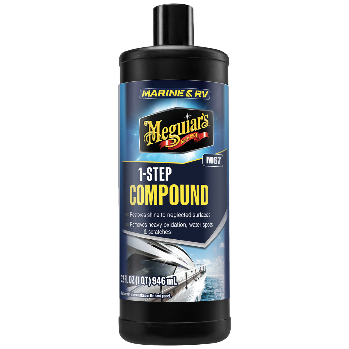 Meguiar's Marine/RV One Step Compound #67, M6732 - 32 oz. — Detailing.com