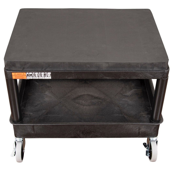 Luxor Mobile Mechanic's Seat - Black