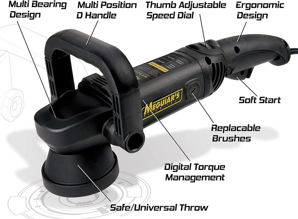 Meguiar's MT300 Professional Dual Action Polisher