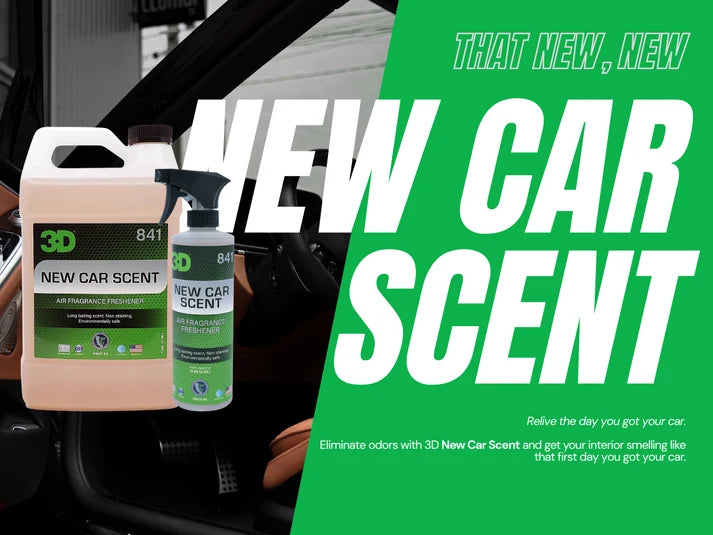 3D Air Freshener - New Car Scent - 1 gal