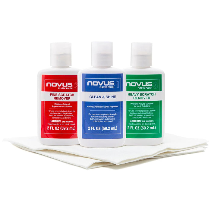 NOVUS Plastic Polish Kit - 2 oz.