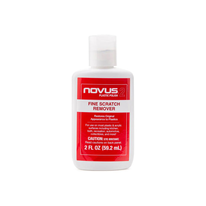 NOVUS Plastic Polish #2: Fine Scratch Remover - 2 oz.
