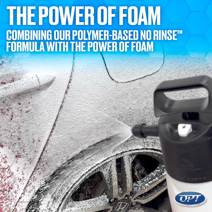 Opt No Rinse Optimum Hyper Foam No Rinse - 1 gal. — Detailing.com