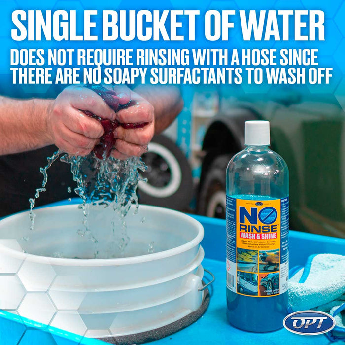 Optimum ONR No Rinse Wash & Shine - 5 gal.