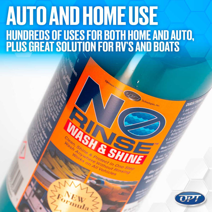 Optimum ONR No Rinse Wash & Shine - 5 gal.