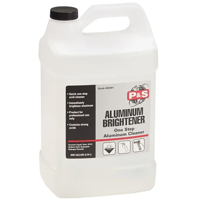 P&S Aluminum Brightener, One Step Aluminum Cleaner - 1 gal.