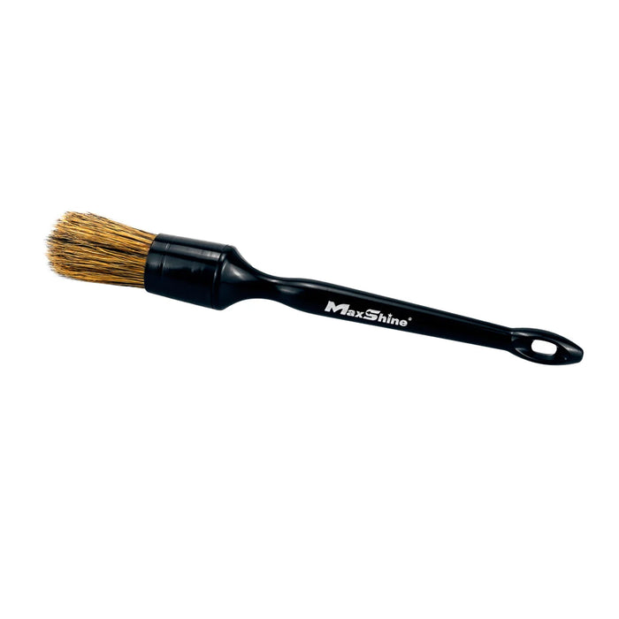 MaxShine Premium Interior & Exterior Boars Hair Detailing Brush #14 - 27 mm