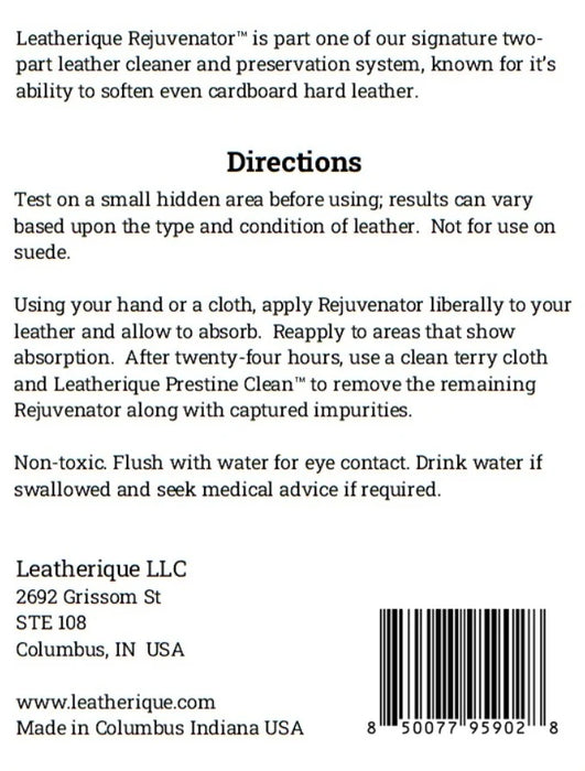 Leatherique Rejuvinator Oil - 16 oz