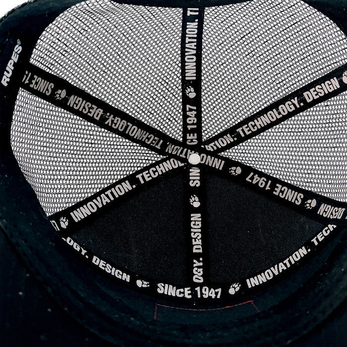 RUPES 7-Panel Mesh Snapback Hat