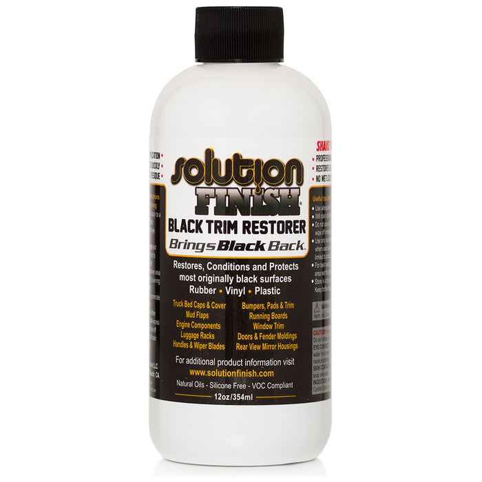 Solution Finish Black Trim Restorer - 12 oz.