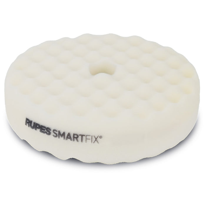 RUPES SMARTFIX Double-Sided Ultra-Fine Foam Pad, 9.DSW180SS - 7", White