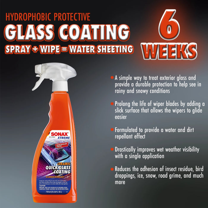 Sonax Ceramic Quick Glass Coating - 750 ml