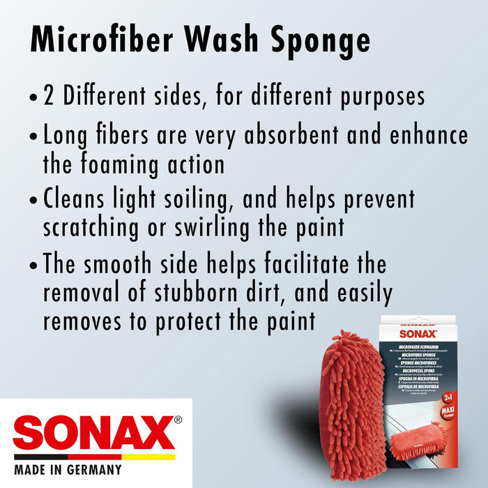 Sonax Microfiber Car Wash Sponge