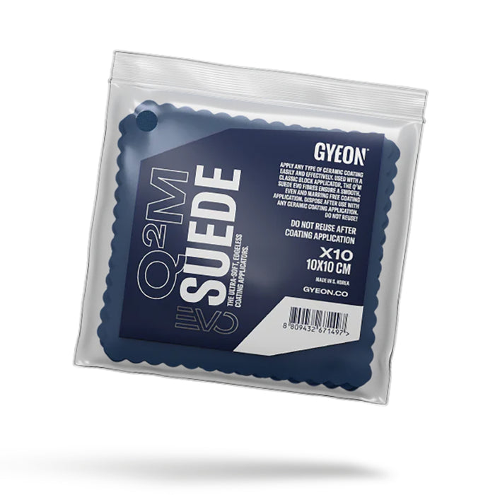 Gyeon Q2M Suede EVO Applicator Towel (10 pack)
