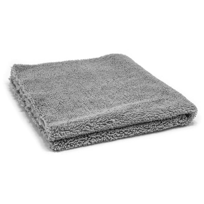 Autofiber [Elite] Edgeless Microfiber Towel, 360 GSM, 16" x 16" - Gray (10 Pack)