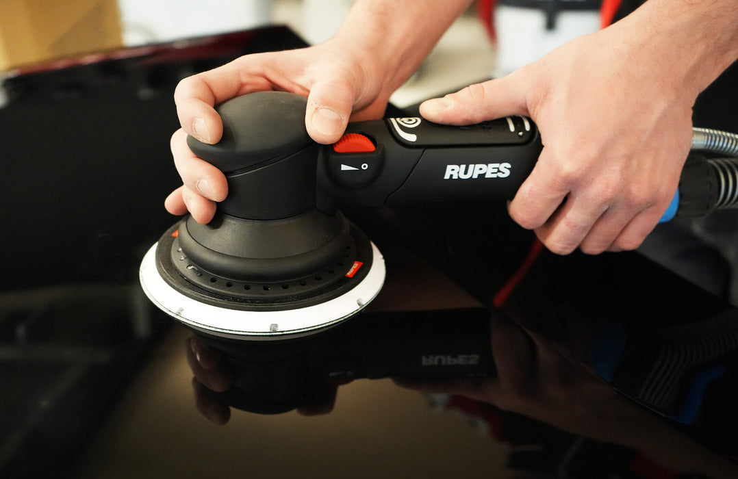 RUPES 6" Pneumatic Sander, 6mm orbit, TA156A