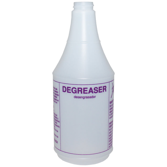 Tolco Degreaser Spray Bottle, Natural HDPE, 130110 - 24 oz.