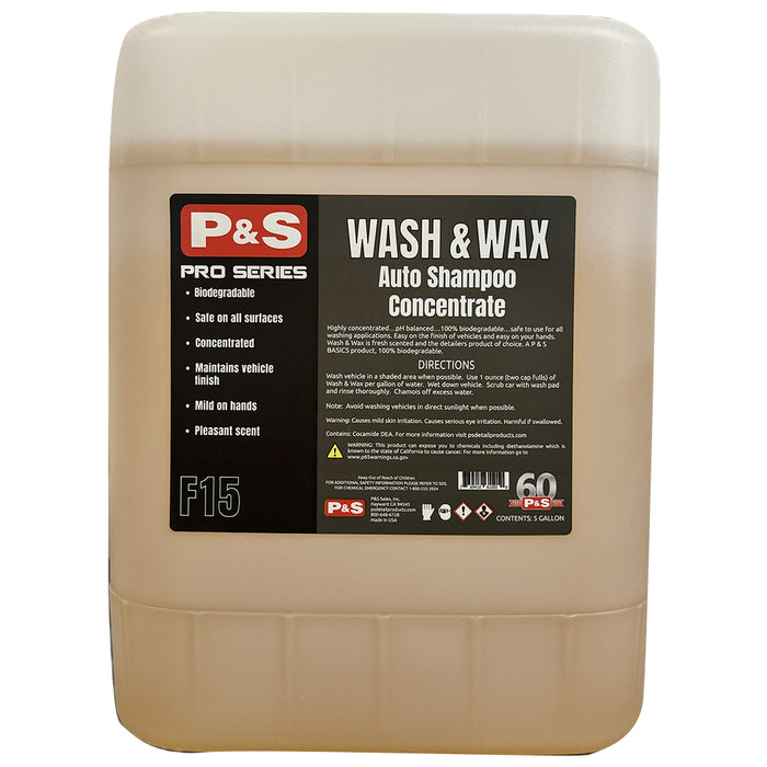 P&S Wash & Wax - 5 gal.
