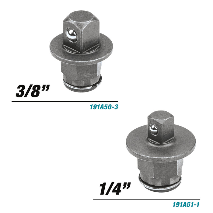 Makita 18V LXT Lithium-Ion Cordless Square Drive Ratchet Kit (2.0Ah), 3/8" + 1/4"