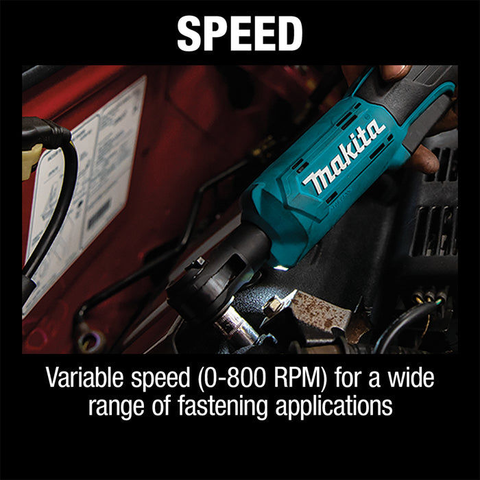 Makita 18V LXT Lithium-Ion Cordless Square Drive Ratchet Kit (2.0Ah), 3/8" + 1/4"