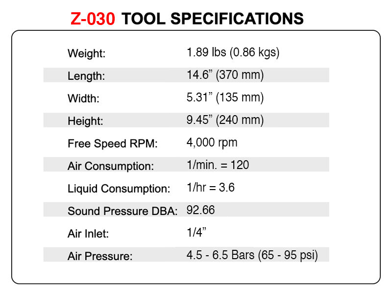Tornador Max Cleaning Tool, Z-030