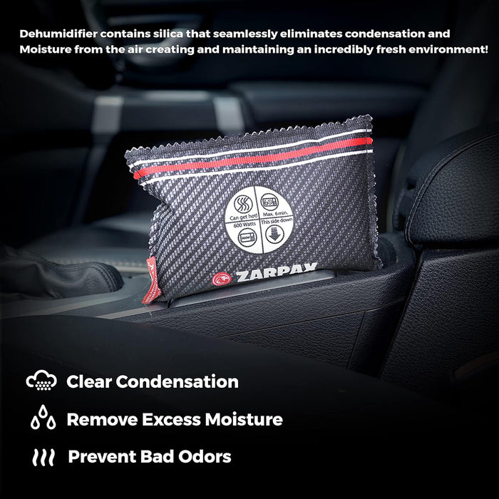 Zarpax Reusable Car Dehumidifier