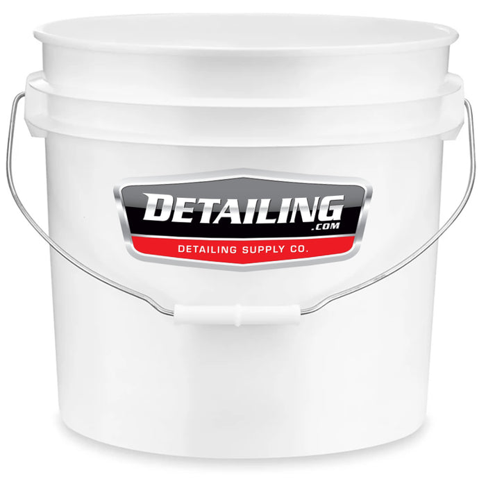 Detailing.com Wash Bucket - 3.5 gal., White