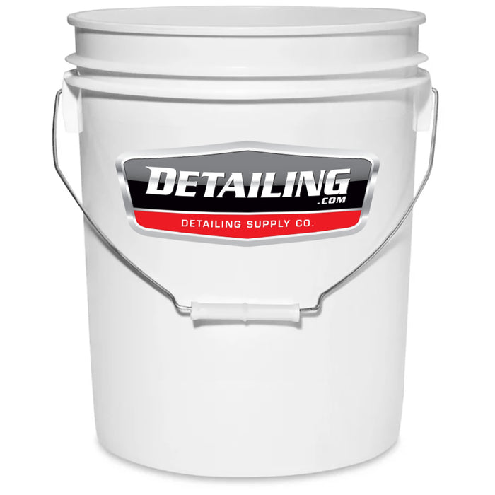 Detailing.com Wash Bucket - 5 gal., White
