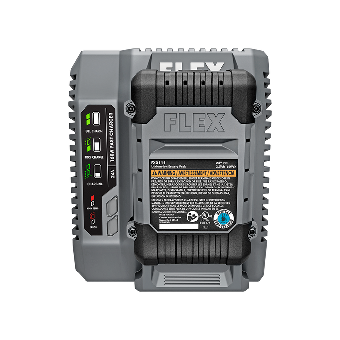 FLEX 24V 160W Fast Charger, FX0411-Z
