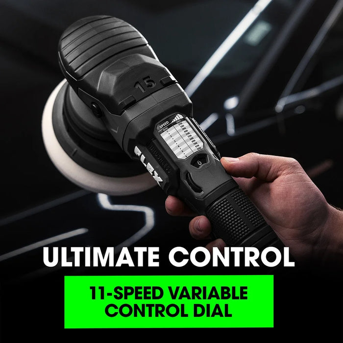 FLEX 24V Random Orbital Polisher (Tool Only), FX3321-Z