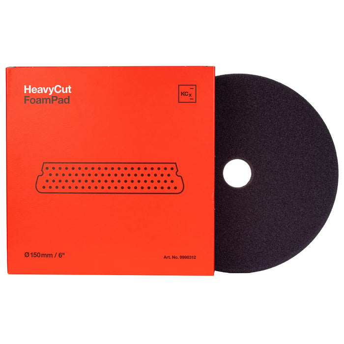 Koch-Chemie Heavy Cut Foam Pad - 6", Red