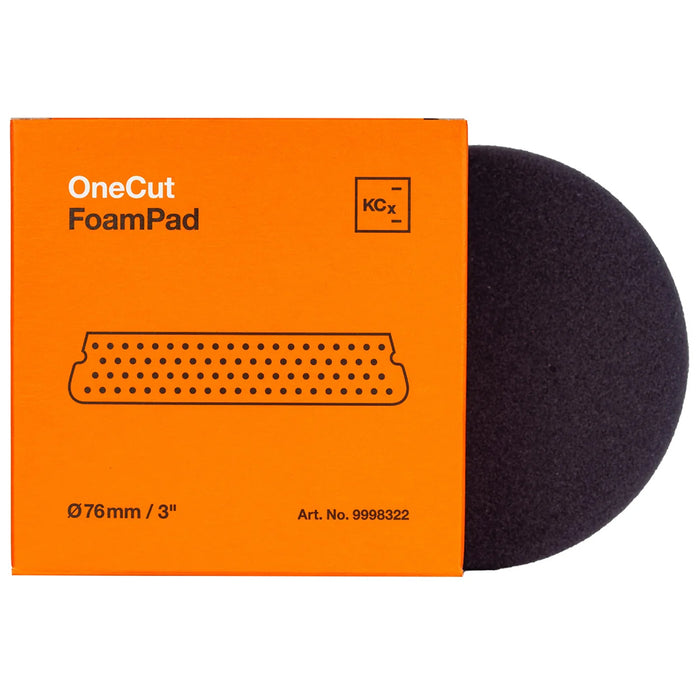 Koch-Chemie One Cut Foam Pad - 3", Orange