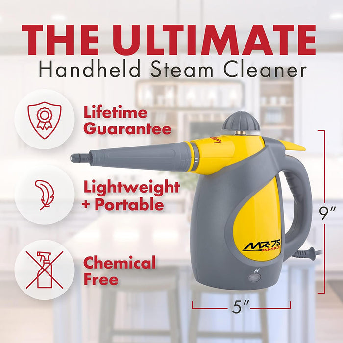 Vapamore Amico Handheld Steam Cleaner, MR-75