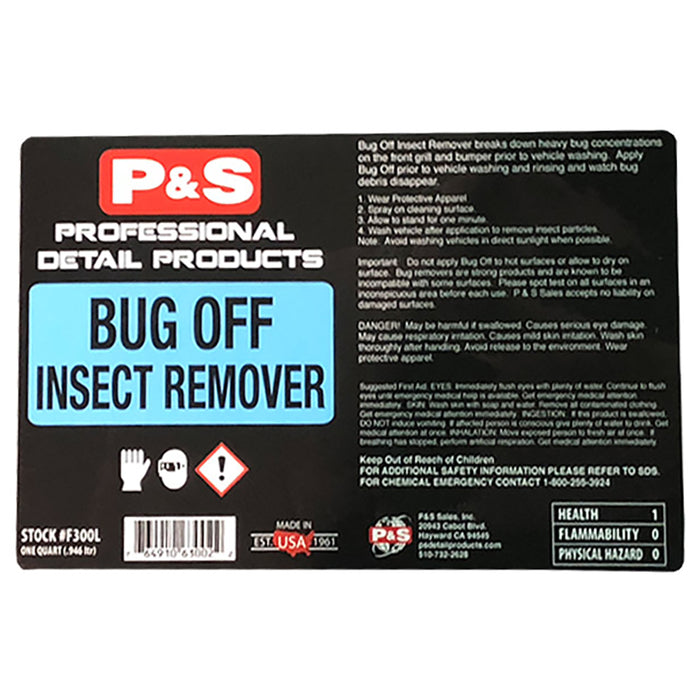 P&S Bottle Label - Bug Off