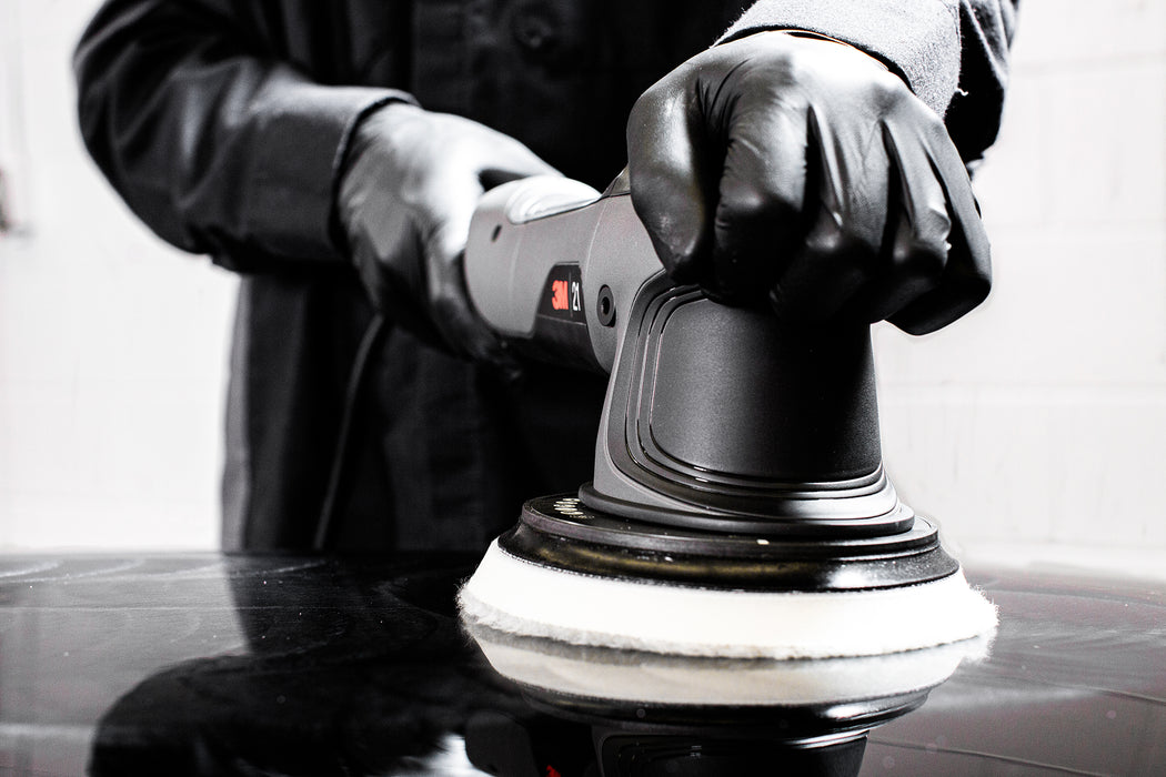 3M Perfect-It Random Orbital Medium Wool Compounding Pad, 34125 - 6" White Wool (2 pack)