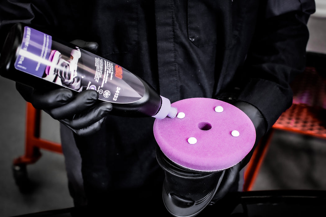 3M Perfect-It Random Orbital Foam Polishing Pad, 34127 - 6" Purple Foam (2 pack)