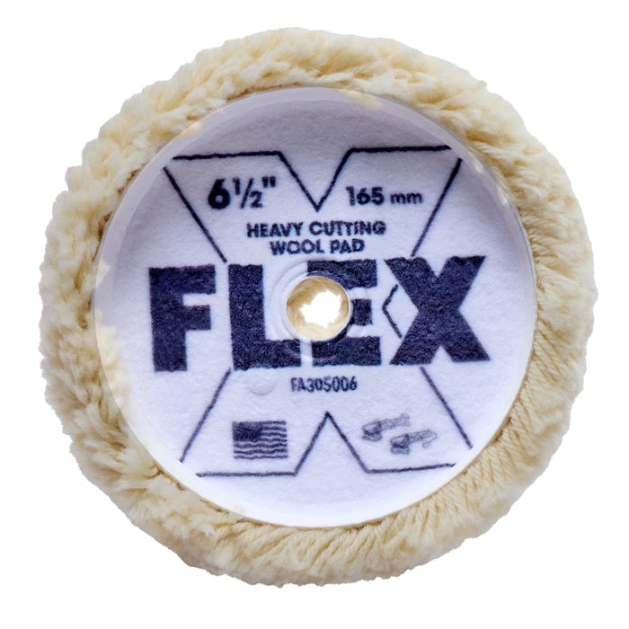FLEX Wool Heavy Cutting Pad - 6.5"