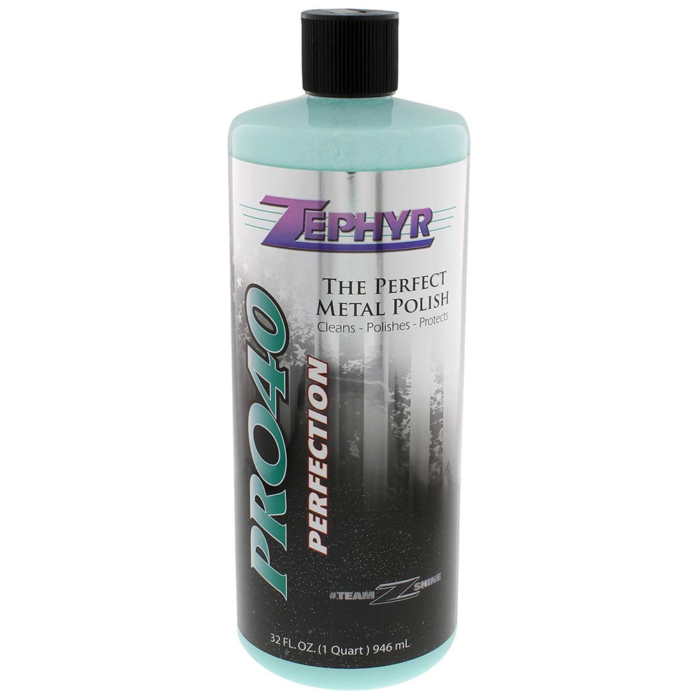 Zephyr Pro 40 Liquid Metal Polish - 32 oz. — Detailing.com Zephyr Pro 40 Liquid Metal Polish - 32 oz. — Detailing.com
