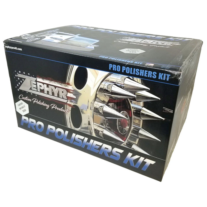 Zephyr 21 Piece Pro Polishers Kit