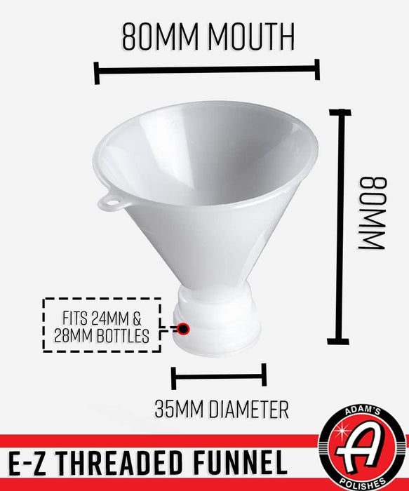 Adam's EZ-Fill Threaded Funnel