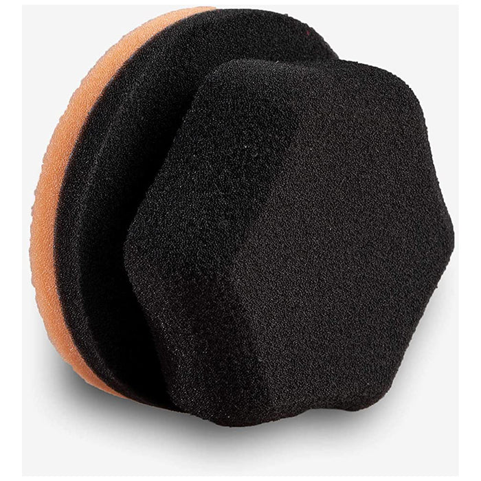 Adam's Hex-Grip Heavy Polish Applicator - Orange