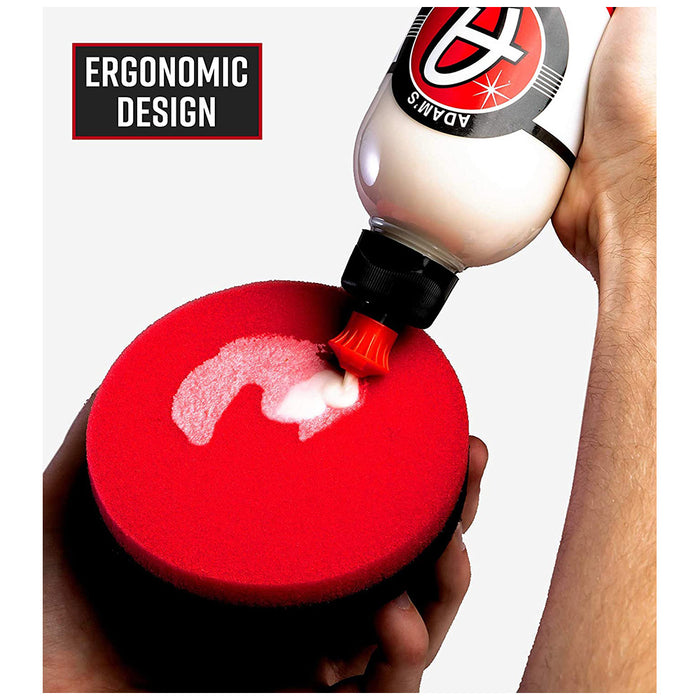 Adam's Hex-Grip Wax & Glaze Applicator - Red