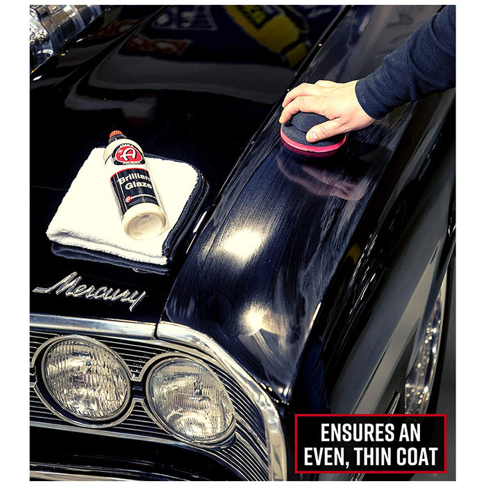 Adam's Hex-Grip Wax & Glaze Applicator - Red