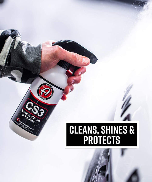 Adam's CS3: Cleans, Shines & Protects - 12 oz.