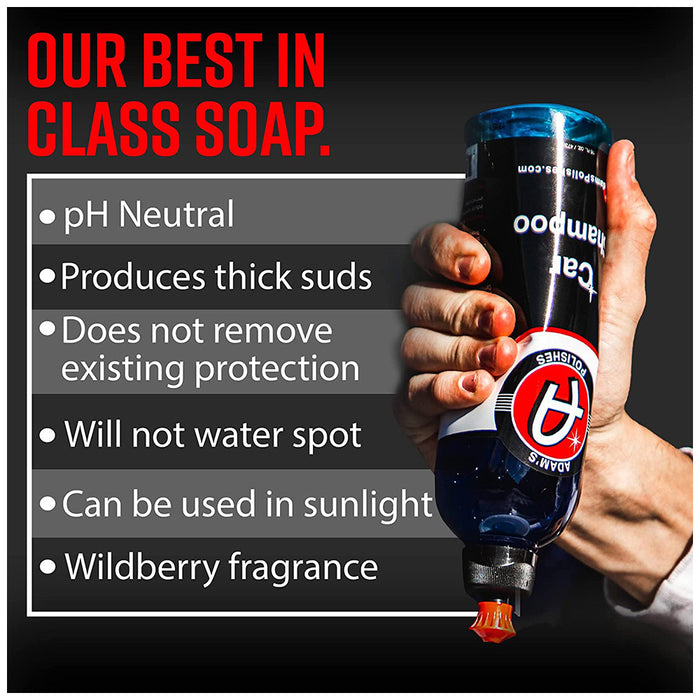 Adam's Car Wash Shampoo - 16 oz.