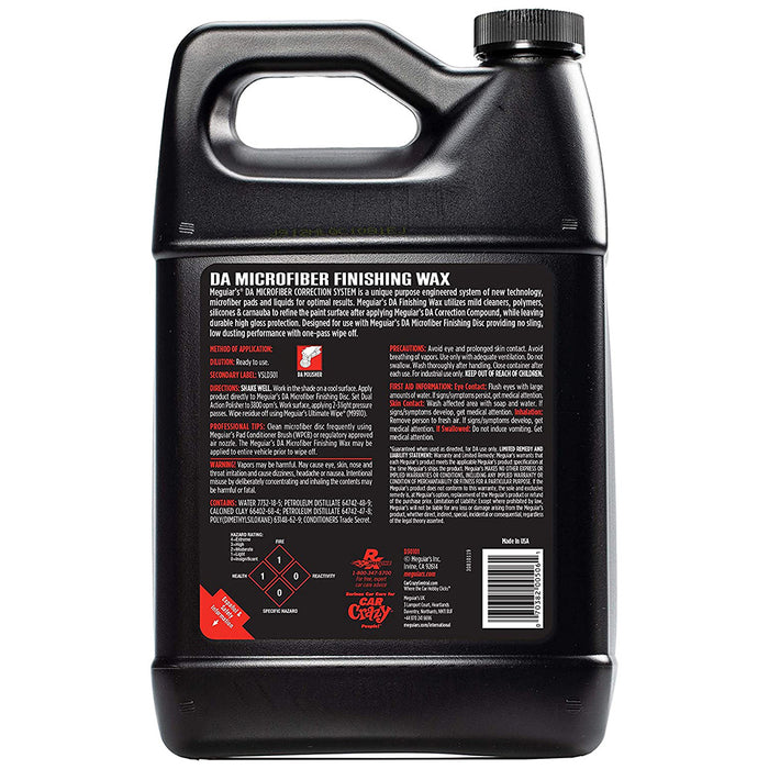 Meguiar's Microfiber Finishing Wax, D30101 - 1 gal.