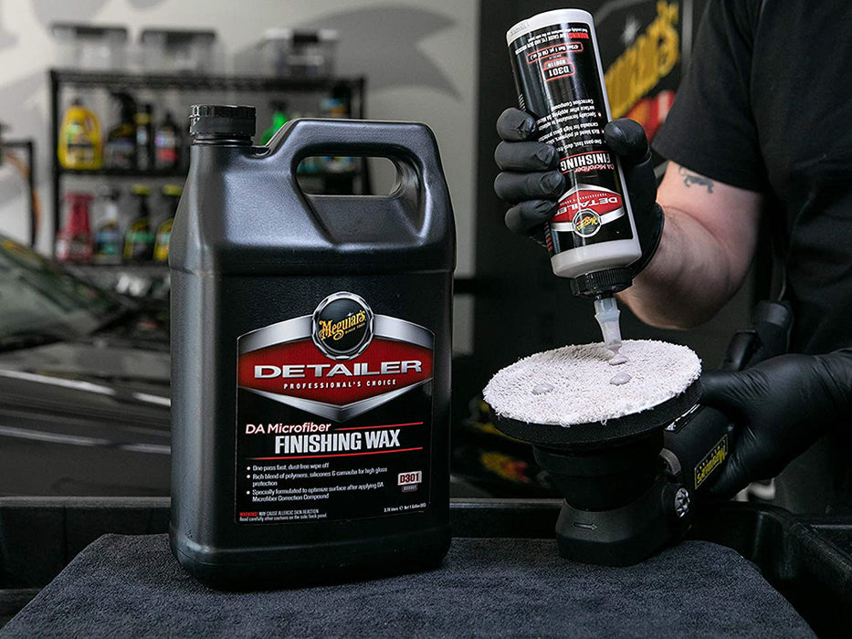 Meguiar's Microfiber Finishing Wax, D30101 - 1 gal.